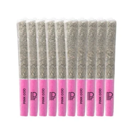 PINK GOO PRE-ROLLS (GRANDDADDY PURPS x GRAPE APE x NORTHERN LIGHTS #5)